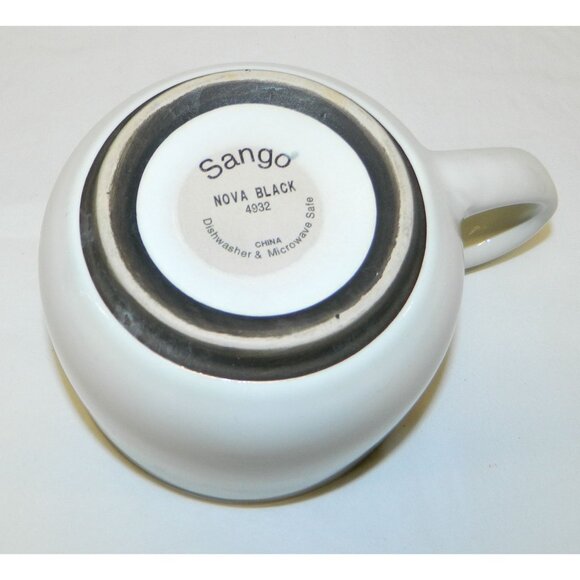 Sango Nova Black Gradient Coffee Jumbo Mug Dishwasher & Microwave Safe - Picture 2 of 6